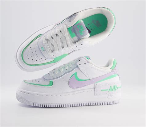 nike air force 1 shadow grün